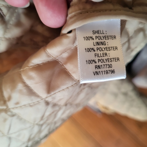 Merona Tan Quilted Women's Jacket - Picture 4 of 4